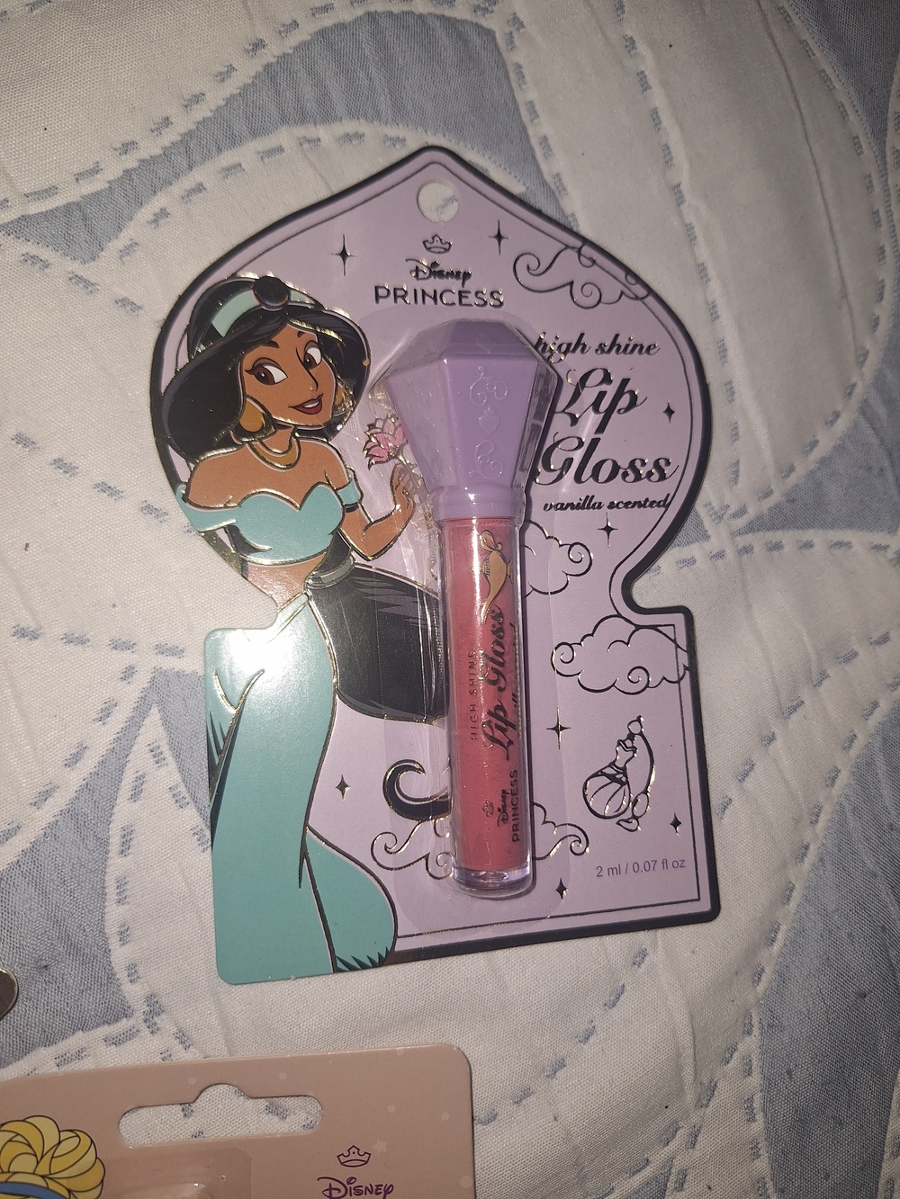 Disney Princess Shimmer Lip Gloss Trio - Yellow, Purple & Pink Packaging - Picture 3 of 4